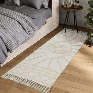 NEW Boho Soft Area Runner Rug